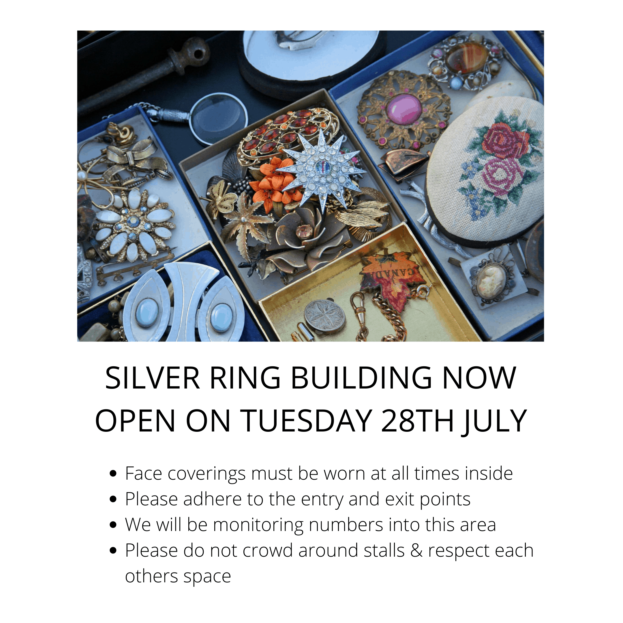 Inside Silver Ring Building Now Open