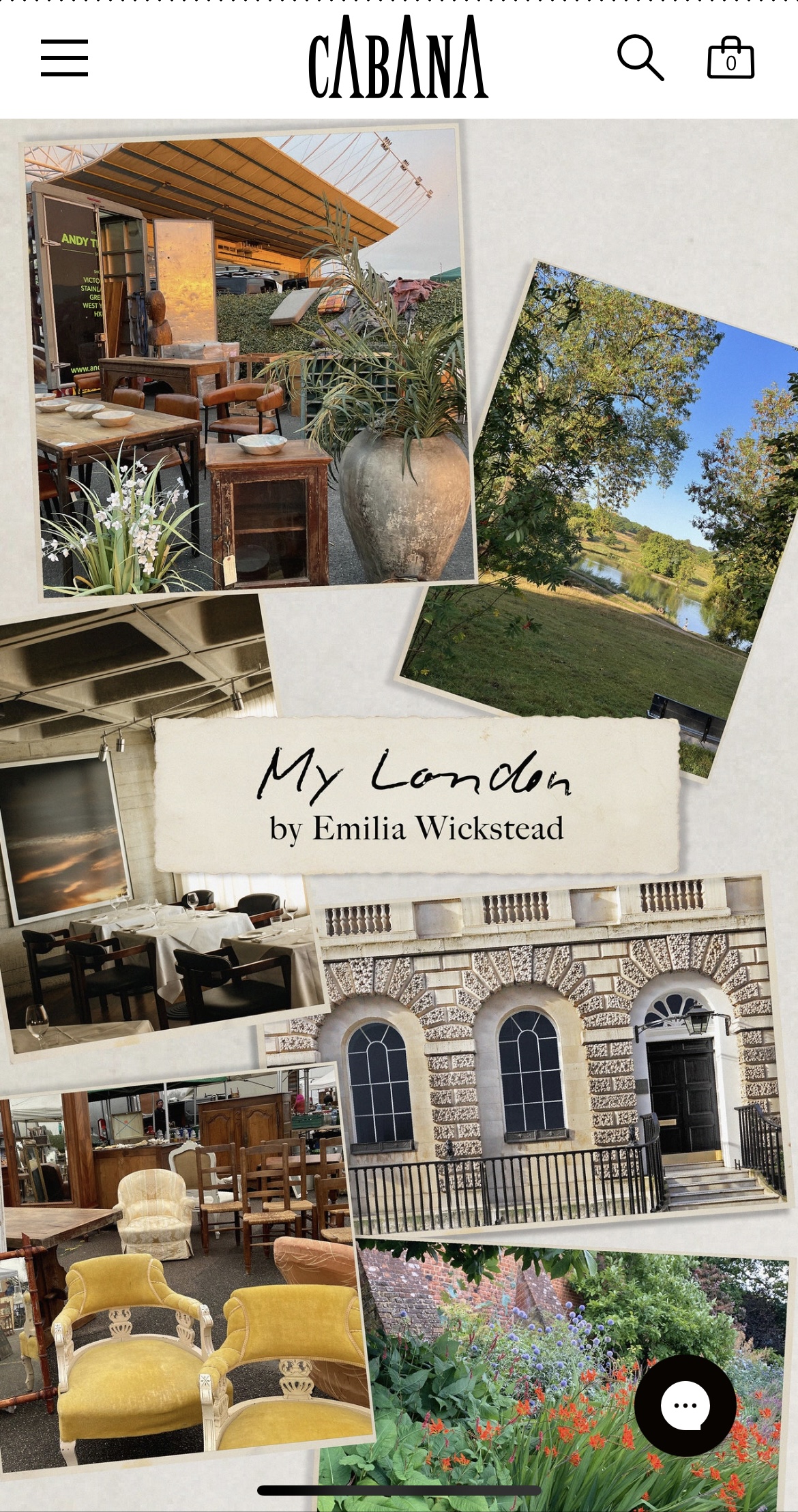 My London Guide – Emilia Wickstead Cabana Magazine