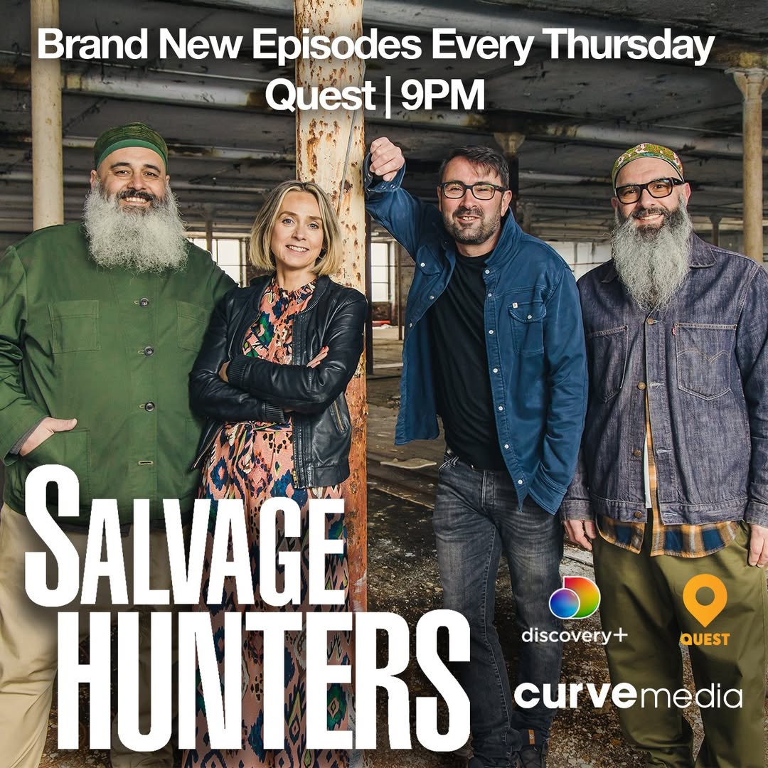 Sunbury Antiques Market on Salvage Hunters – Nov 2025
